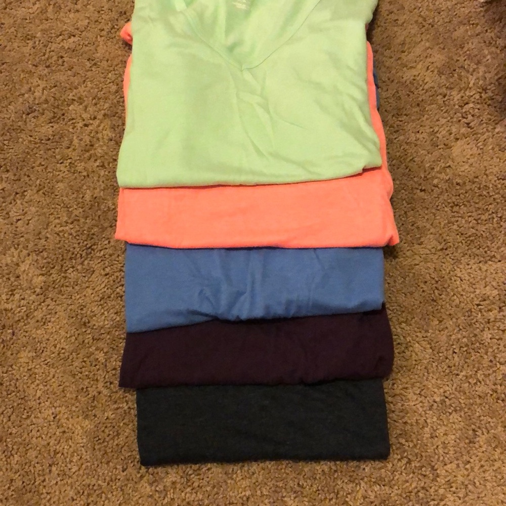 Variety of V neck tee shirts!